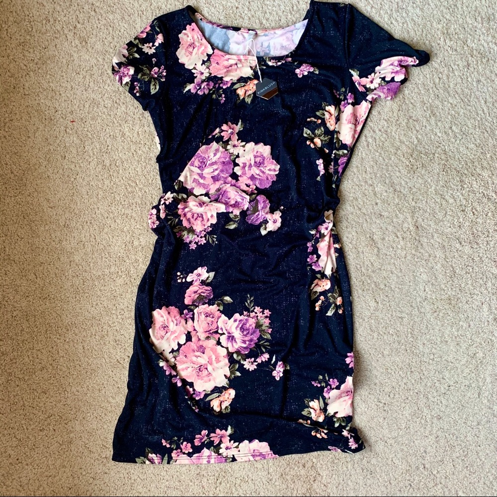 Pink Blush Maternity Dress | XL